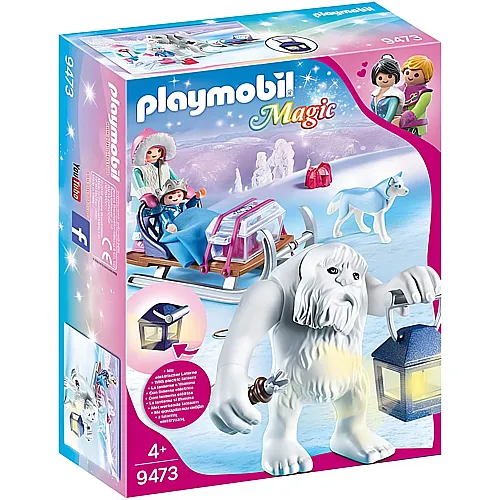 PLAYMOBIL Magic Schneetroll mit Schlitten 9473