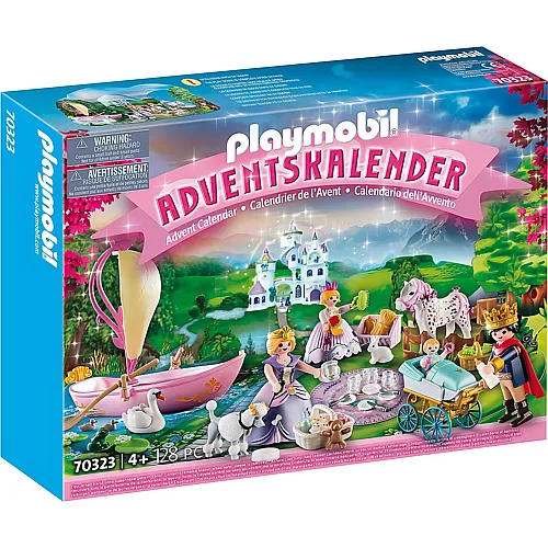 PLAYMOBIL Princess Adventskalender Knigliches Picknick im Park (70323)