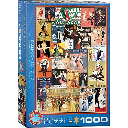 Eurographics Puzzle Ballroom Dancing - 1000 Teile