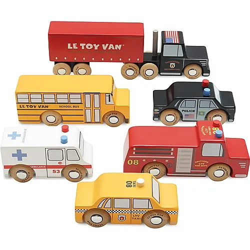 Le Toy Van New York Car Set