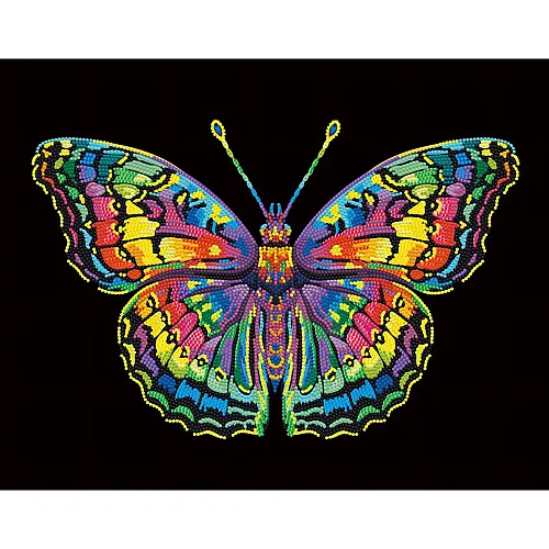 Neon Schmetterling