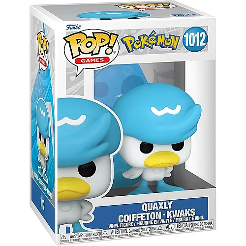 Funko Pop! Games Pok�mon Quaxly 1012