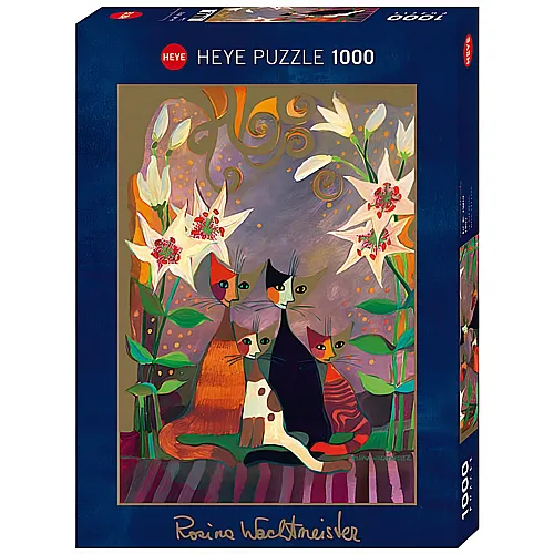 Heye Puzzle Rosina Wachtmeister Lilies (1000Teile)