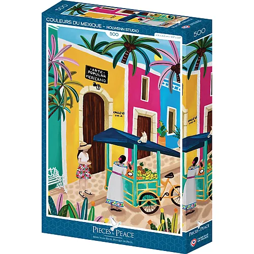 Pieces & Peace Puzzle Die Farben Mexikos (500Teile)