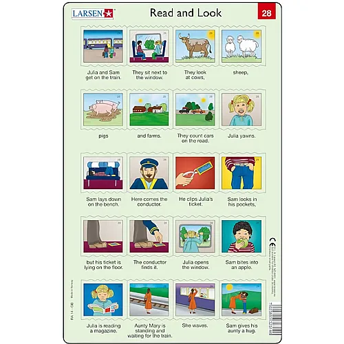 Read and Look 27-28 auf Englisch - 20 Teile