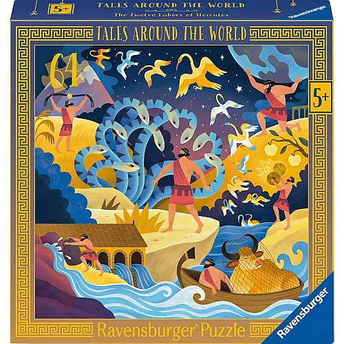 Ravensburger Puzzle Griechische Mythologie - 64 Teile