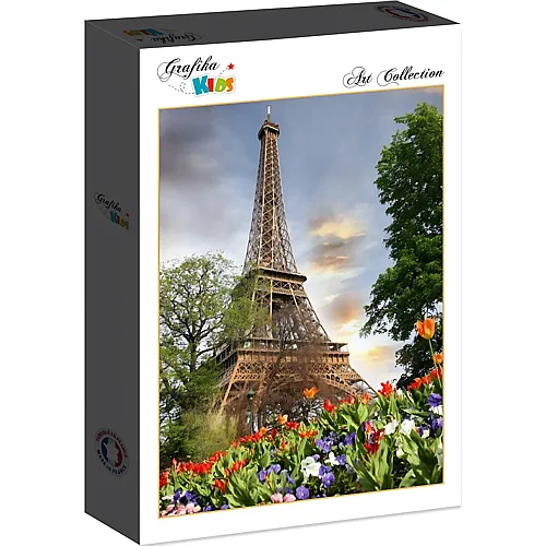 Grafika Puzzle Art Collection Grafika Kids Eiffel Tower, France - 48 Teile