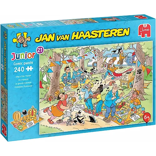 Jan van Haasteren Junior Der freie Markt 240Teile