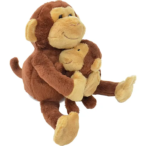 K�gler Labertier Affe Nana mit Baby Coco - 23 cm