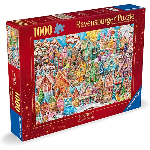Ravensburger Puzzle Weihnachtspl�tzchendorf (1000Teile)