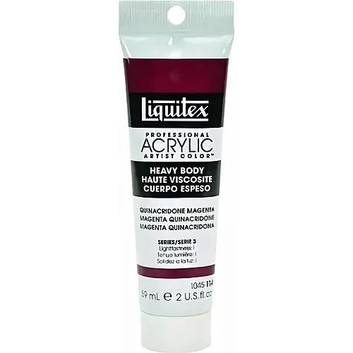 Liquitex Lqx Prof. Heavy Body Acrylfarbe 59ml Tube Quinacridone Magen