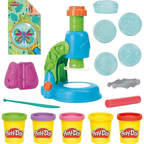 Play-Doh Mikroskop mit Licht Spielset