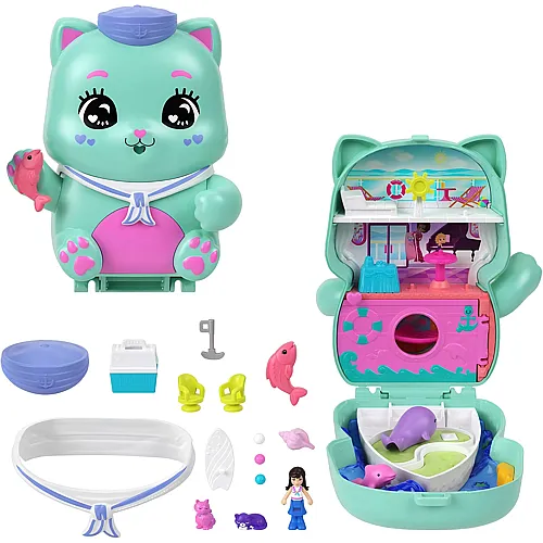 Polly Pocket Matrosenkatze Schatulle