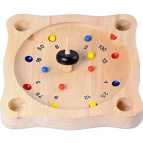 Roulette-Spiel mit Kreisel