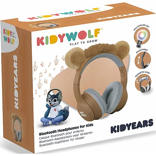 Kidywolf Kopfh�rer Bluetooth mit L�wenohren