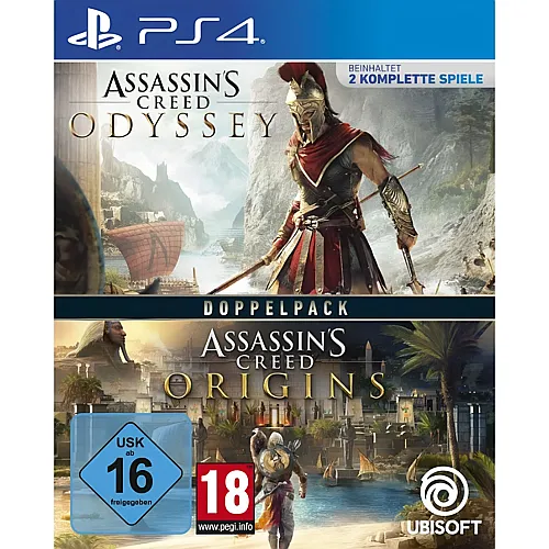 Ubisoft Assassins Creed Odyssey + Origins Compilation [PS4] (D)