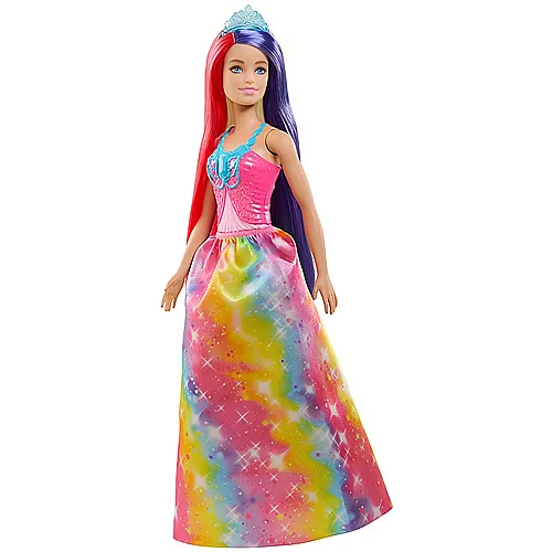 Regenbogenzauber Prinzessin Puppe mit langem Haar