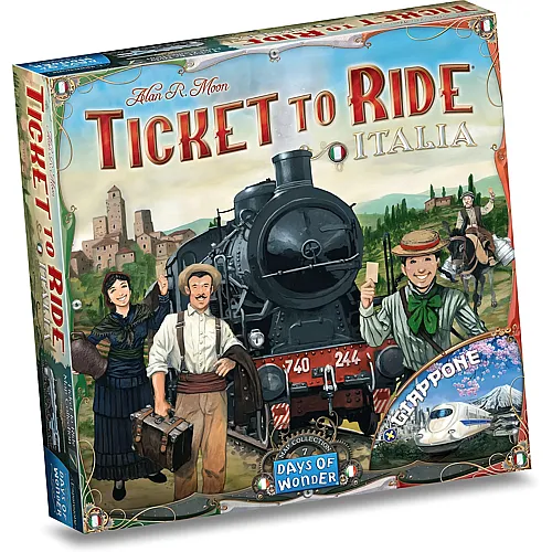 Days of Wonder Ticket TO Ride Italia + Giappone (IT)