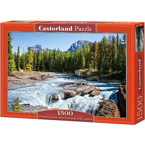 Castorland Puzzle Fluss Athabasca, Jasper Nationalpark, Kanada (1500Teile)