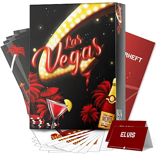 Krimidinner für Zuhause - Der Las Vegas Fall