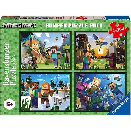 4in1 Minecraft Bumper Pack 100Teile