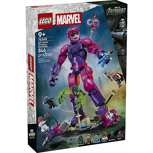 LEGO Marvel Super Heroes Legend�rer Showdown: Avengers: Doomsday 76348