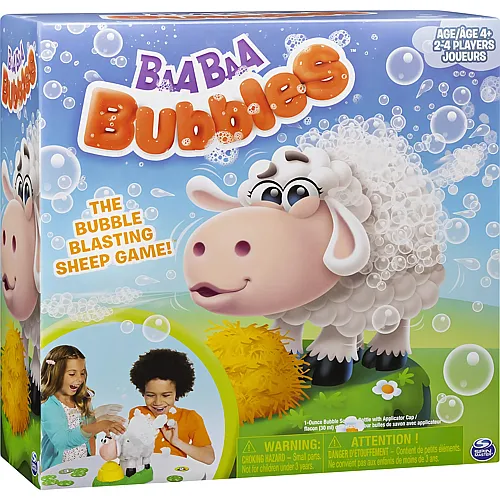 Spin Master Games Baa Baa Bubbles - Seifenblasen-Spiel f�r die ganze Familie