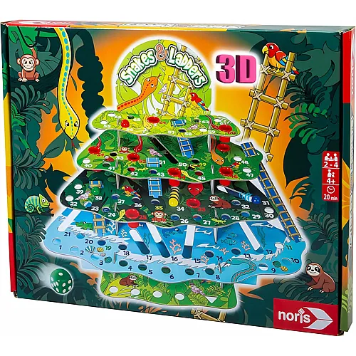 Noris Snakes & Ladders Dschungel