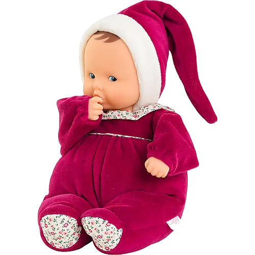 Babipou  Grenadine Puppe Rosa 28cm