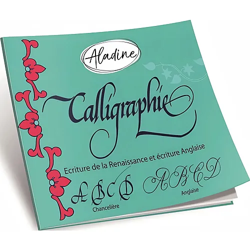 Aladine Kalligraphie-heft Englisch