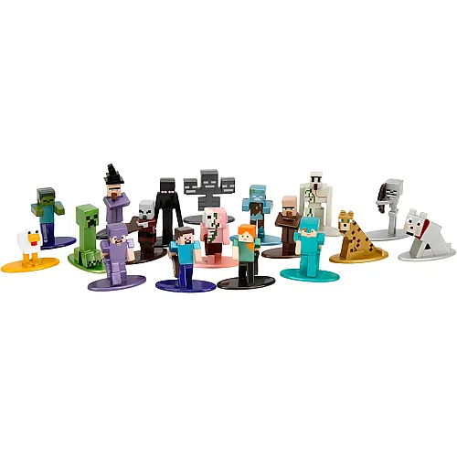 Jada Minecraft Multi-Pack Nanofigs, Wave 12