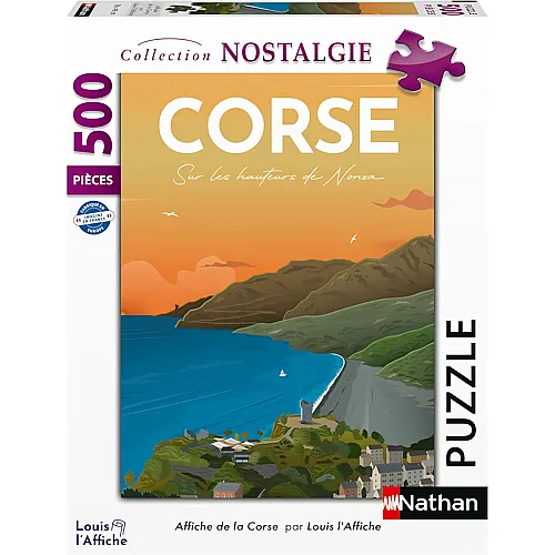 Nathan Puzzle Corse The Poster (500Teile)
