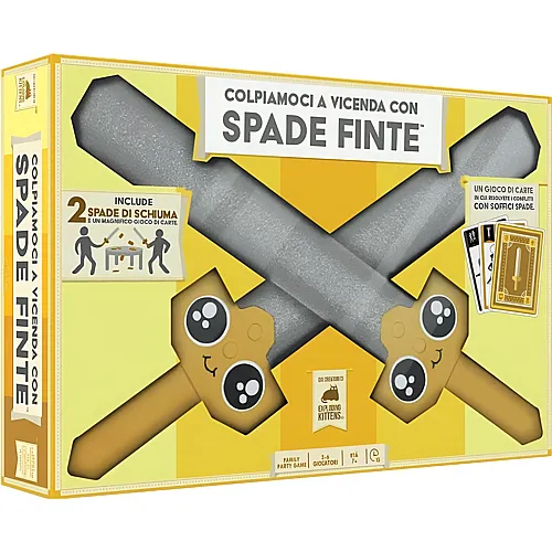 Exploding Kittens Colpiamoci A Vicenda Con Spade Finte (IT)