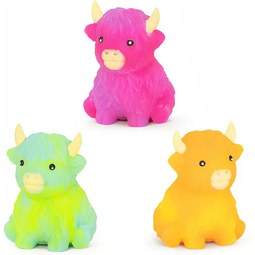 Sombo Squishy Highland Kuh ass. 3-fach assortiert