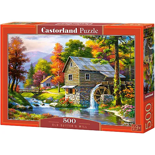 Castorland Puzzle Old Sutter's Mill (500Teile)