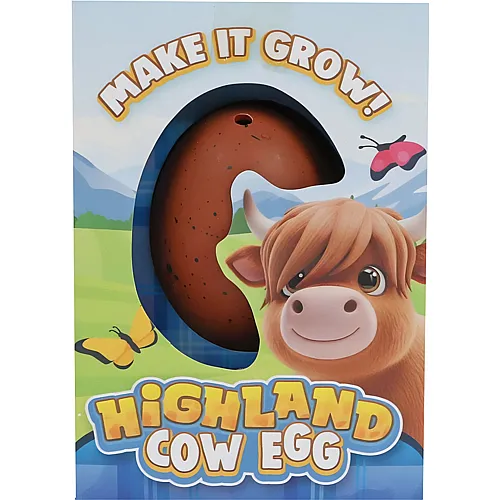 Sombo Ei Highland Cow wachsend