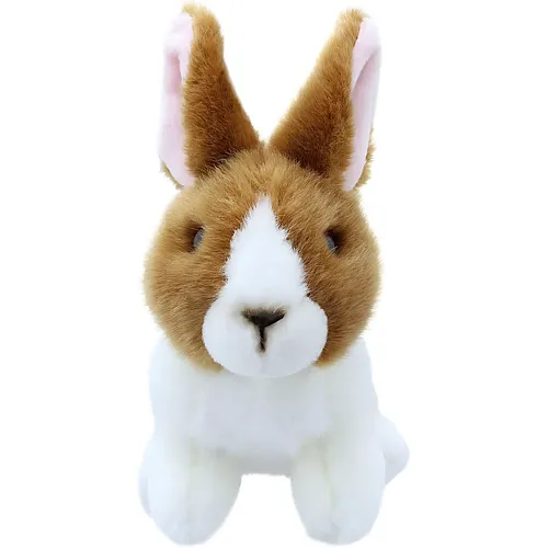 Hase Braun-Weiss - 14 cm