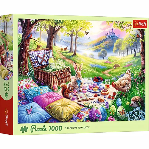Picnic in the Meadow - 1000 Pieces