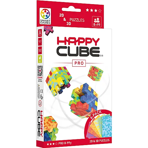 Happy Cube Pro 6-pack cardboardbox (mult)