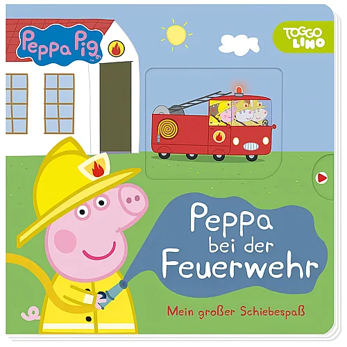 Peppa bei der Feuerwehr - Mein grosser Schiebespass