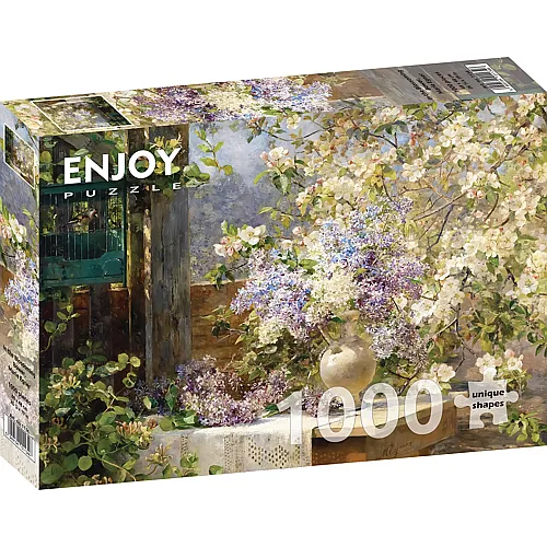 Enjoy Puzzle Marie Egner: In der Bl�henden Laube - 1000 Teile