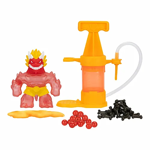 Moose Toys Heroes of Goo Jit Zu Hero Creator Blazagon mit 3 einzigartigen GOO F�llungen, Mischen, F�llen & Erstellen Sie Ihre eigene Dehnbare Actionfigur, Spielen Sie Immer Wieder
