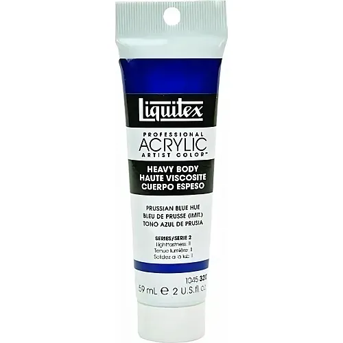 Liquitex Lqx Prof. Heavy Body Acrylfarbe 59ml Tube Preussischblau Imi