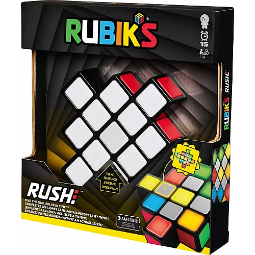 Spin Master Rubik's Rush Das schnelle Farbenspiel