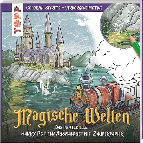 Frechverlag Colorful Secrets-Zauberpapier Mag Welten