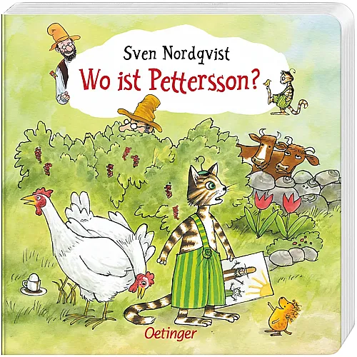 Oetinger Pettersson und Findus. Wo ist Pettersson?: S�sses Pappbilderbuch