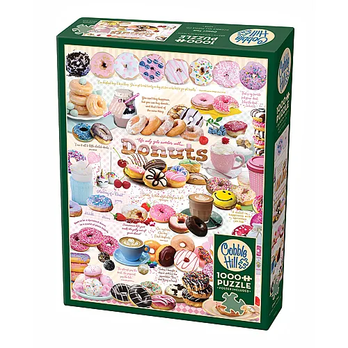 Cobble Hill Puzzle Donut-Zeit - 1000 Teile