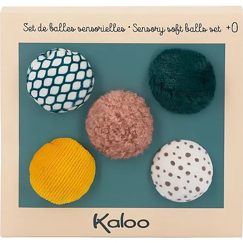 Kaloo Stimuli Softb�lle sensorisch - 5 Teile