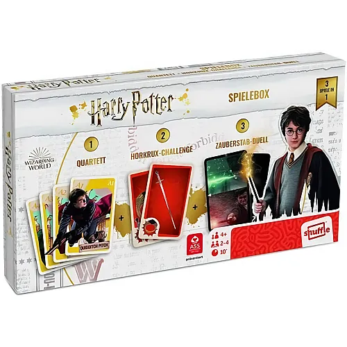 ASS Altenburger 3in1 Spielebox Harry Potter