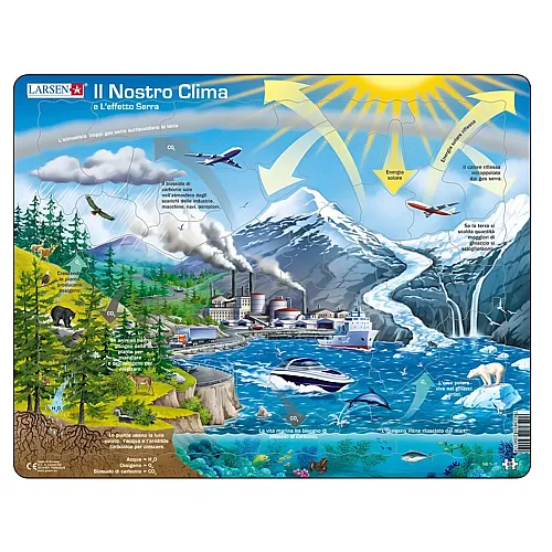 Larsen Puzzle Il Nostro Clima - 69 Teile